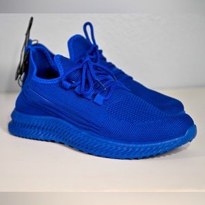 Blue fashion sneakers